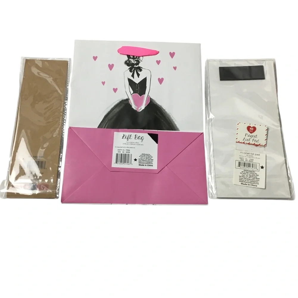 Balloon Girl Gift Bag List Pad Pens Planner Accessories Stationery Bujo Journal